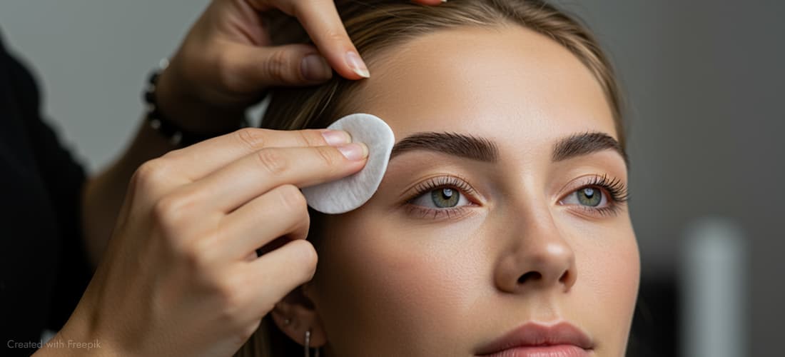 Процедура ламинирования бровей