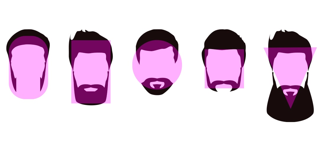 Различные формы бороды