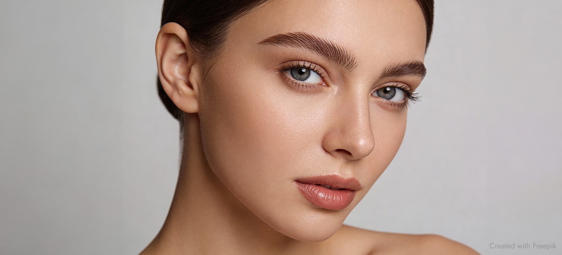 Девушка после восковой депиляции