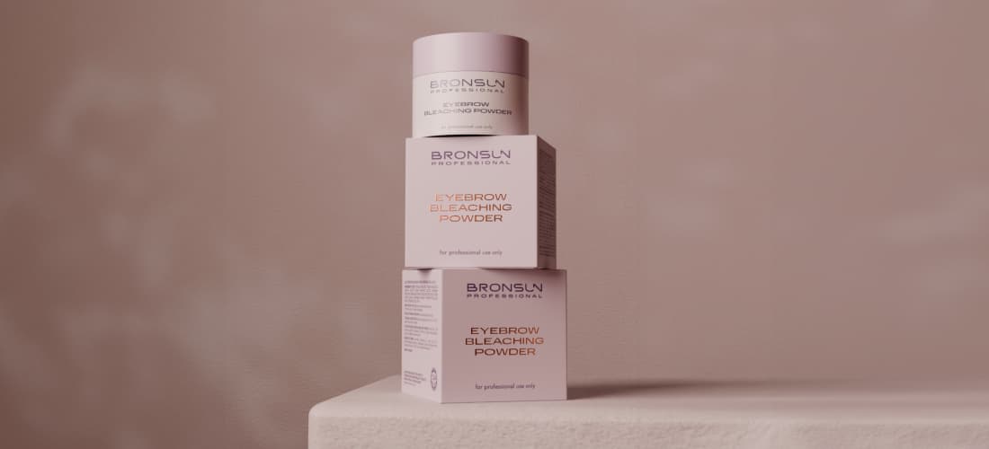 Пудра для осветления бровей