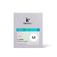 Валики силиконовые L-CURL размер M IC FACTORY, 1 пара
