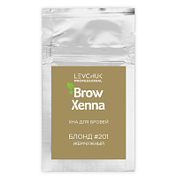 Хна для бровей BrowXenna Блонд #201, жемчужный 6 г, (саше-рефилл), 1 шт
