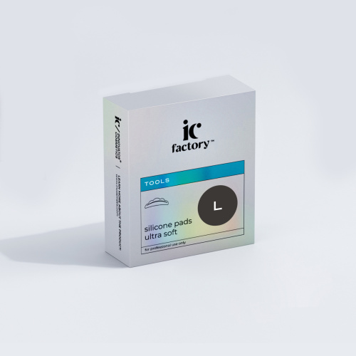 Валики силиконовые Ultra Soft размер "L" IC FACTORY, 1 пара фото 3