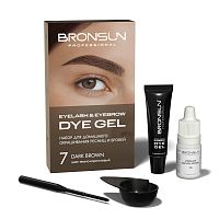 Набор для домашнего окрашивания BRONSUN, цвет темно-коричневый #7 Набор для домашнего окрашивания BRONSUN, цвет темно-коричневый #7