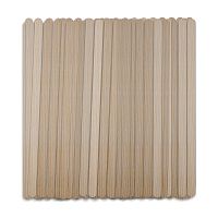 Шпатель деревянный для нанесения воска, 100 шт. Шпатель деревянный для нанесения воска, 100 шт.