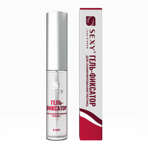 Гель-фиксатор для ламинирования ресниц INSTANT FIXING GEL SEXY, 5 мл