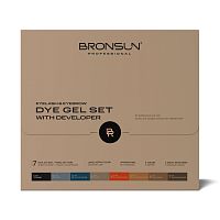 Набор гель-красок с оксидантом BRONSUN, лимитированная серия