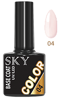 №04 Базовое камуфлирующее покрытие Base Coat COLOR SKY 10 мл, 20254004