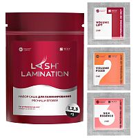 Набор составов для ламинирования ресниц и бровей в саше SEXY LAMINATION, (3 саше x 2мл) Набор составов для ламинирования ресниц и бровей в саше SEXY LAMINATION, (3 саше x 2мл)