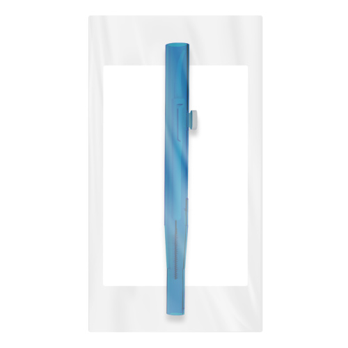 Щеточка многофункциональная для бровей и ресниц Baby Brush 1.0 мм, голубая фото 4