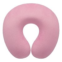 Подушка под шею Neck memory foam, розовая